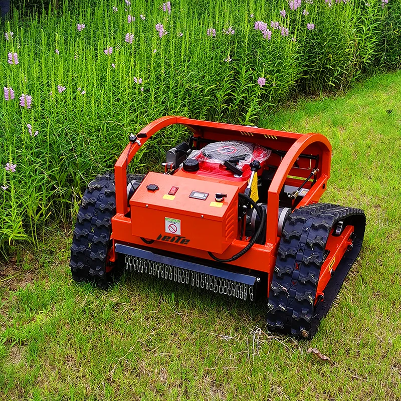 Customized Remote control 500mm cutting width Robot Lawn Mower