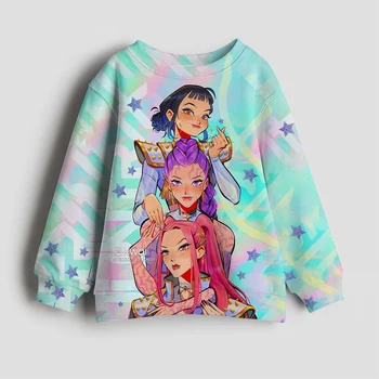 Kids Manga Tiger Hoodie 1