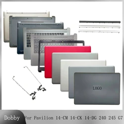For HP Pavilion 14-CM 14-CK 14-DG 240 245 246 G7 LCD Back Cover / Front Bezel /Upper Case Palmrest Cover / Bottom Case / Hinges