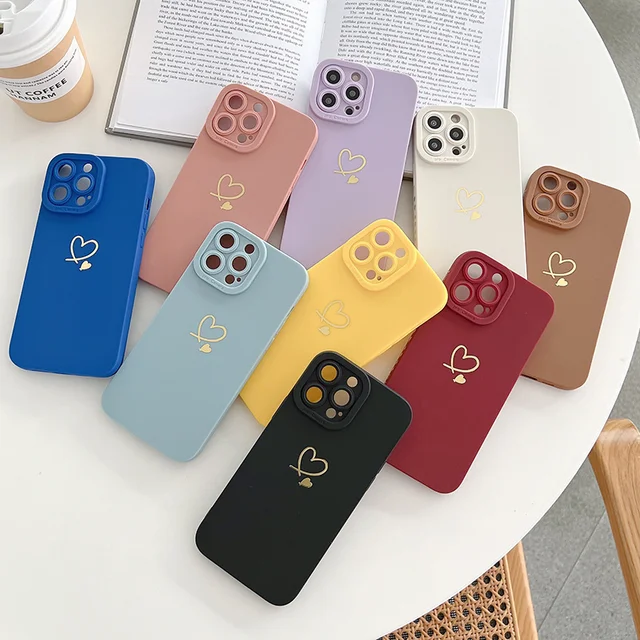 Ottwn-funda de silicona para iPhone 14 Pro Max, 11, 12, 13 Pro, X, XR, XS Max, 7, 8 Plus - Image 3