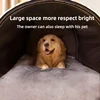 2025 New Dog Kennel Winter Warm Large Dog Oversized Dog House House Closed Winter Removable Golden Pet Four Seasons Use 3