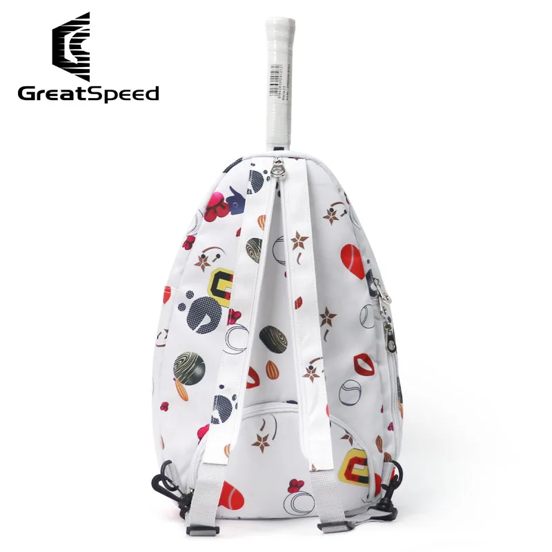 Sports Bag Greatspeed Racket Backpack with Sneakers Compartment 2 in1 Shoulder Bags Badminton Tennis Bag