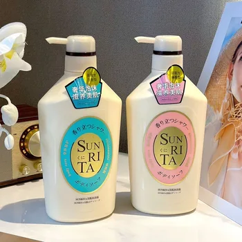 550ml Pulizia profonda Sbiancamento Lavaggio del corpo Gel doccia Rimozione dello sporco Pelle morta Controllo dell'olio Anche il tono della pelle per schiarire la pigmentazione 1