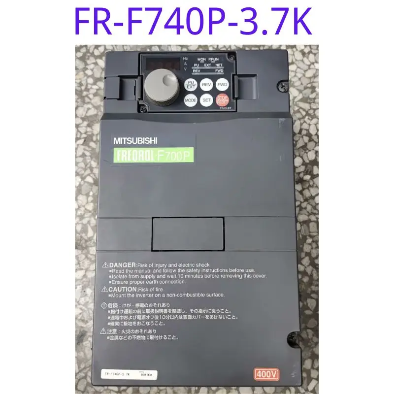 

Used frequency converter FR-F740P-3.7K 3.7kw functional test intact