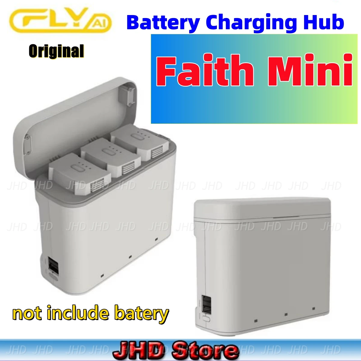 JHD CFLY Faith MINI Drone 3in1 Multi-Battery Charger Manager Charging Hub For Faith Mini Drone Battey Spare Parts Accessories