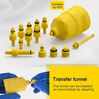 Bicycle Hydraulic Disc Brake Oil Bleed Kit Tools for SHIMANO, SRAM, Avid, MAGURA Series MTB Road Bike Brake Repair Tool Ezmtb 2