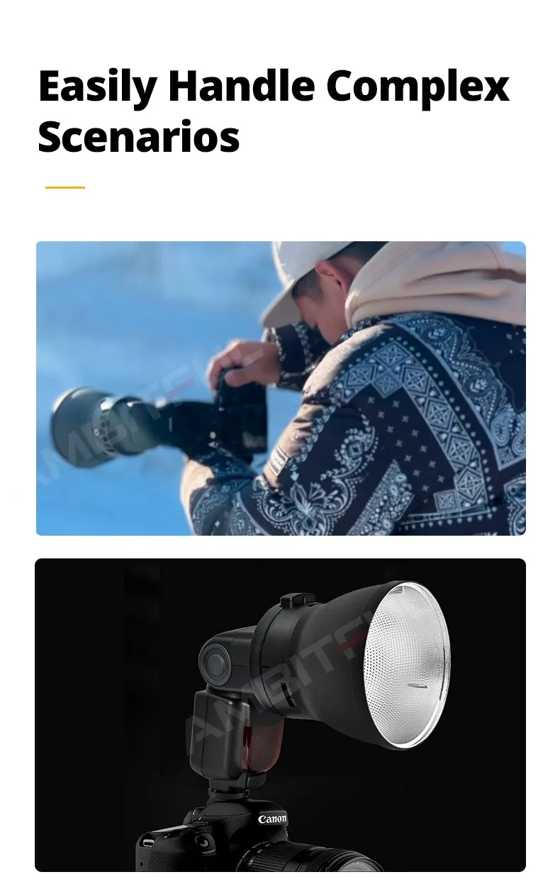 SMDV Standard Reflector Quickly Release Out Door Reflector with Adapter for A1 A