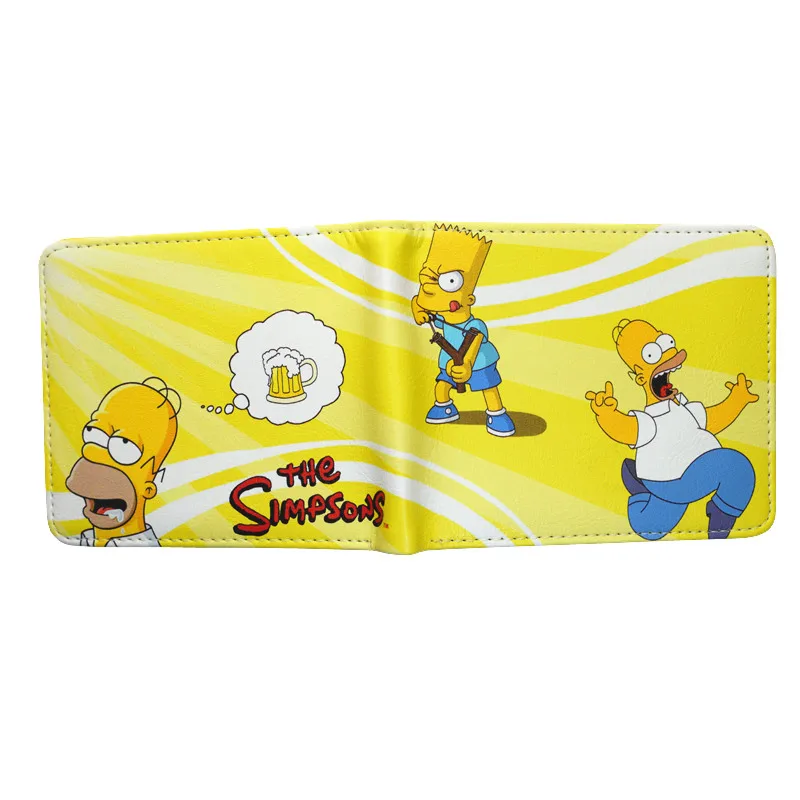 Charming Cartoon PU Leather Wallet with Zipper Coin Pocket