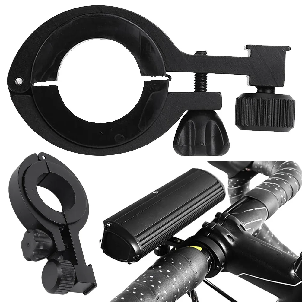 Bike Light Holder Aluminum Alloy Bicycle Light Front Bracket ...