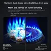 Double Stove Settable Time Desktop, Embedded Kitchen Cooking Bottled Liquefied Gas Pipeline Mounted Natural Gas Gas Stove 6
