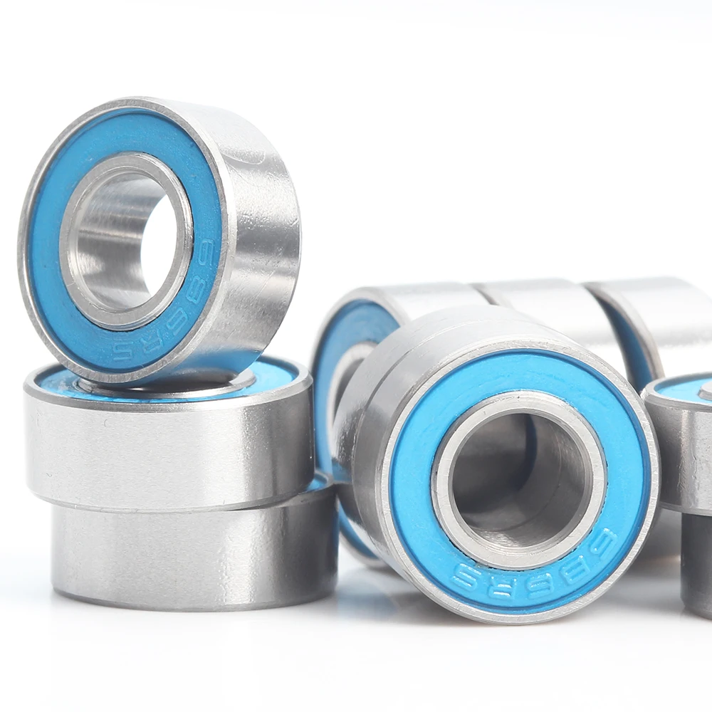 686-2RS Lager ABEC-3 ( 10 PCS) 6x13x5mm Miniatur 686RS Kugellager 618/6RS Blau Versiegelt 686 2RS Rulman – Detail 3