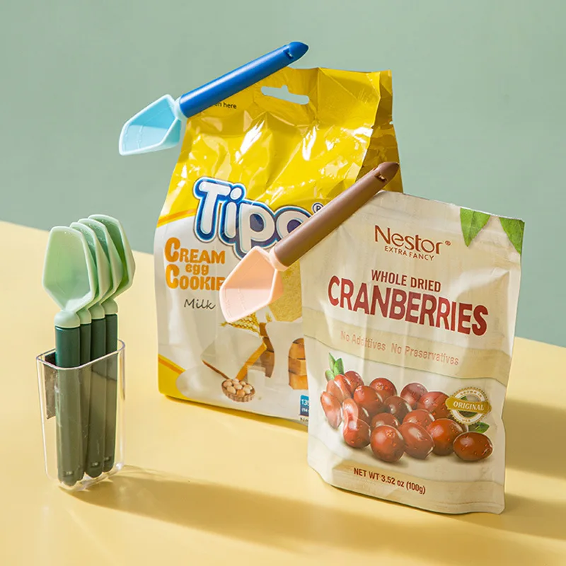 

Мерная ложечка для кофе герметичный зажим для пищевых пакетов, наклейка для холодильника, влагостойкая Магнитная всасывающая закуска