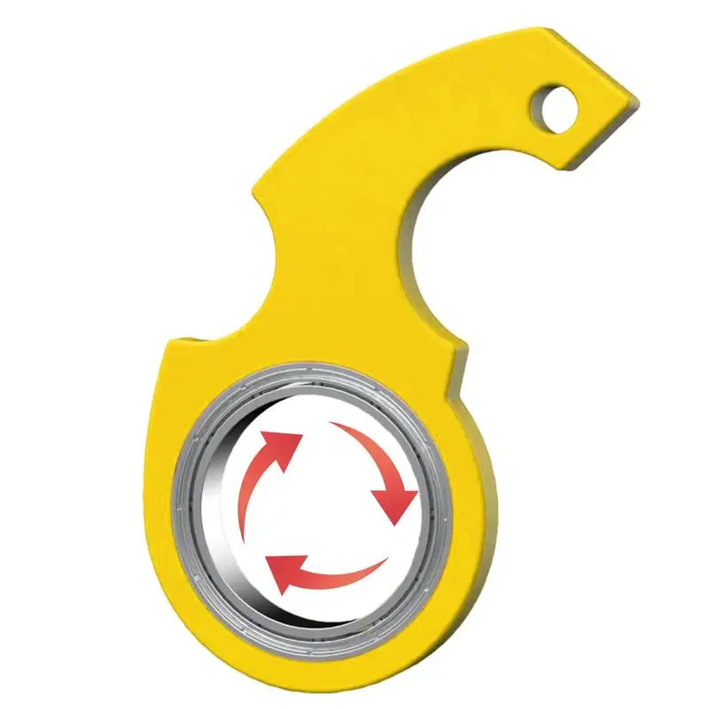 

Key Ring Spinner Novelty Portable Spinning Keychains Portable Keychain Toys Spinner Toys For Adults Men Women Teens