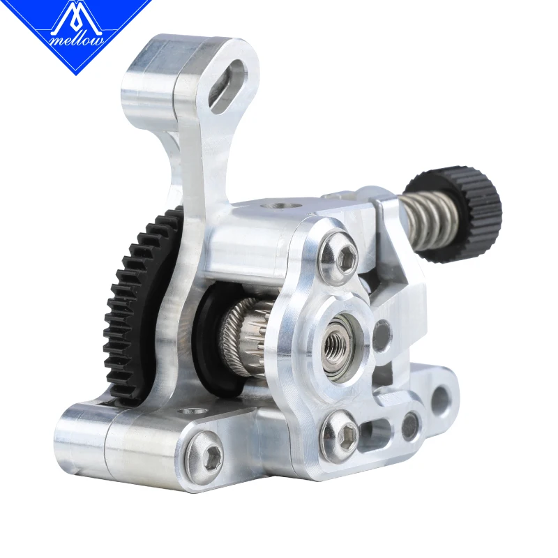 Mellow Alle Metalen Cnc Sherpa Micro Extruder Met 8T/10T Ldo/Moons Motor Een As Twirl gear Voor Voron Ender3 Blv 3D Printer