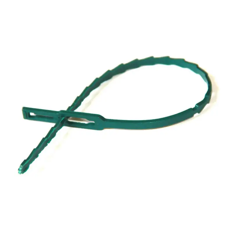 50pcs! Plant Tie Bands Vine Fixed Farming Clip Garden Plant Fruit Vegetable Fastening Support Clips for Trellis Twine Greenhouse