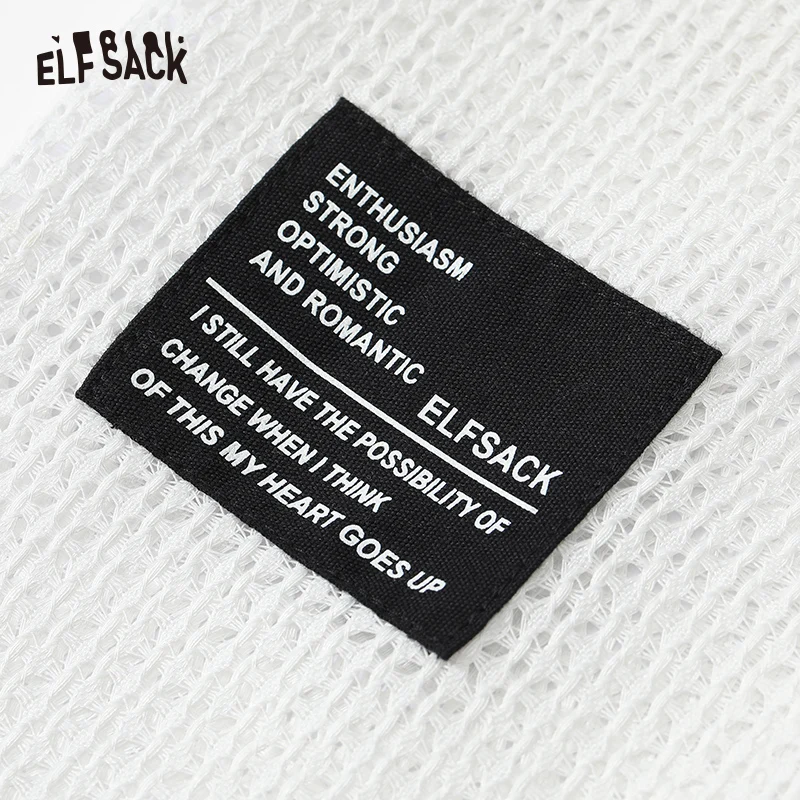 ELFSACK Lace Hollowed Out White Suit Jackets Women 2023 Spring New Casual Coats