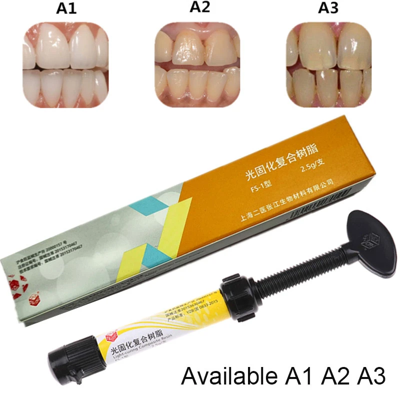 Dental Light Cure Composite Resin Universal Adhesive Bonding Refill