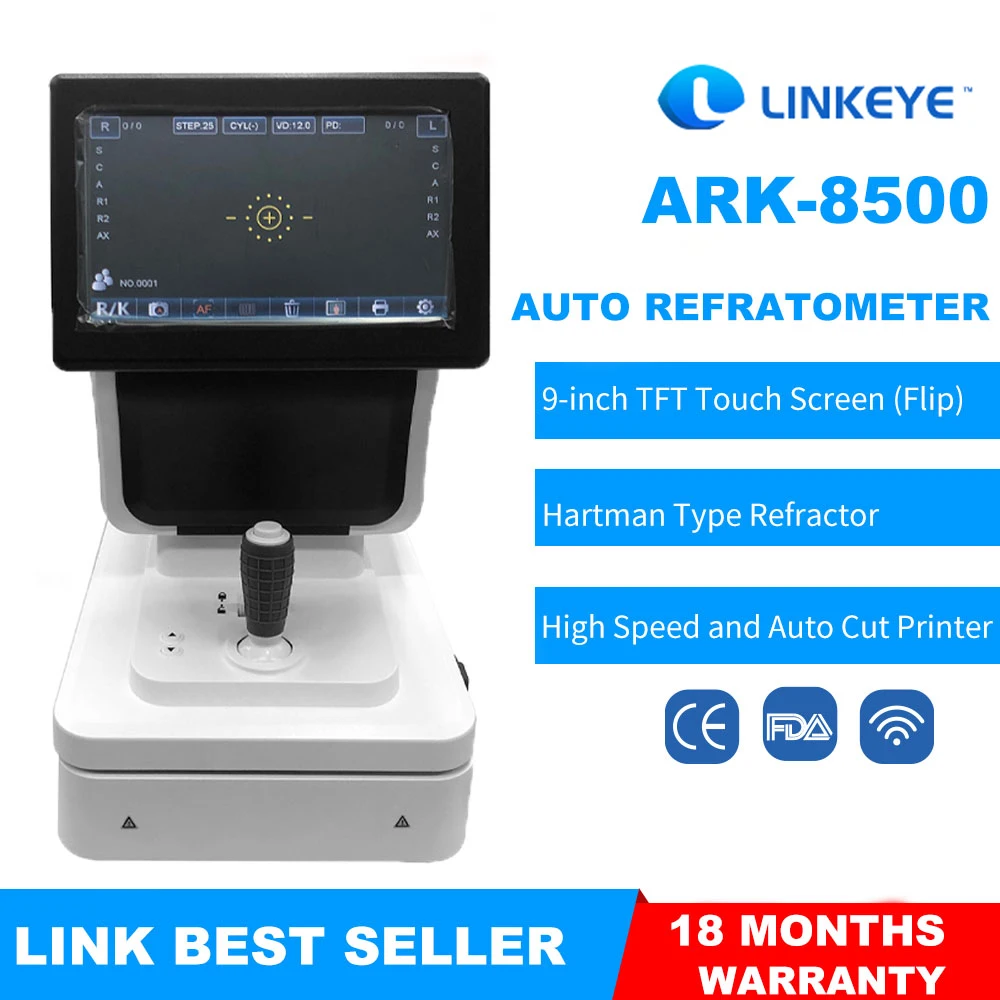 

LINK Brand Optical Equipment Auto Refractometer Keratometer Optomety Autorefractor Low Price ARK-8500