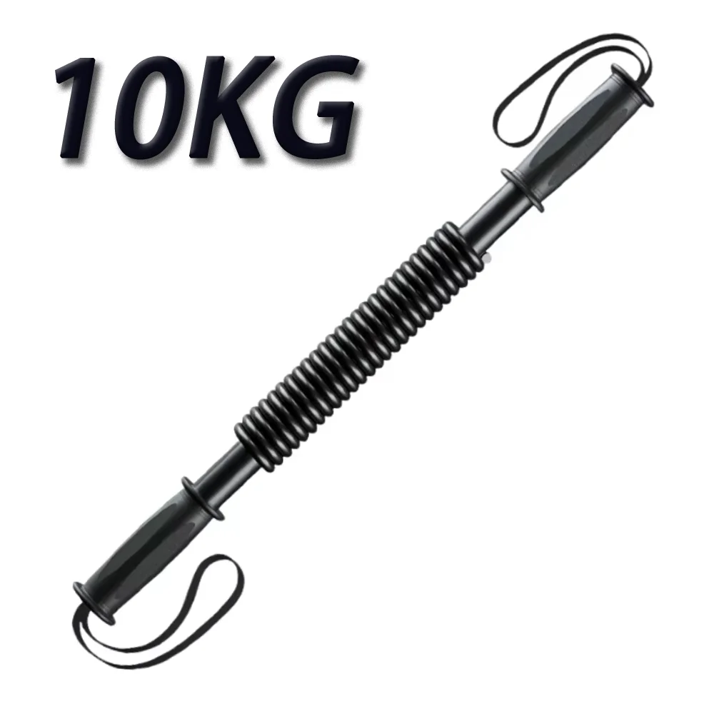 Adjustable Resistance Arm and Chest Workout Trainer with Foldable Spring Bar
