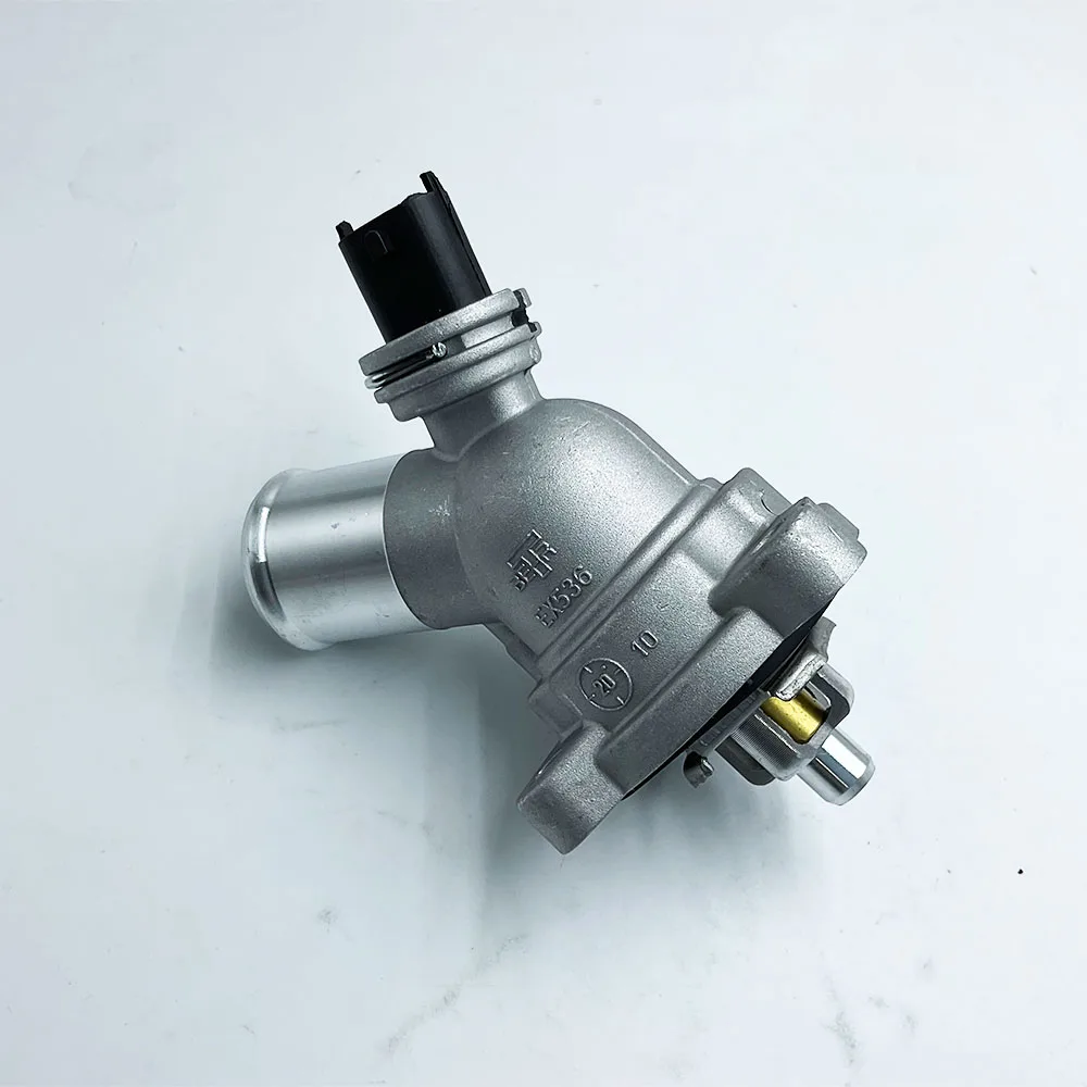 Engine Coolant Thermostat Aluminum Engine Cooling Thermostat Assembly 25199831 96988257 25192923 for 2013-2015 Chevrolet Spark M300 1.2L L4 Hatchback