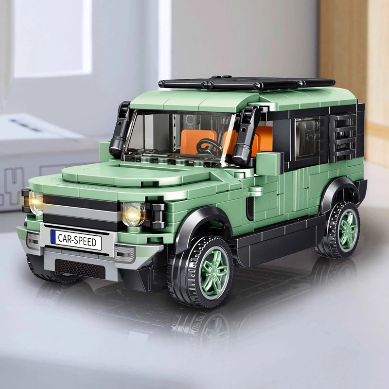 Offroad-SUV-Bausteinmodell, Abenteuerfahrzeug DIY-Montage-Bausteine Spielzeug, Sportwagen, Oldtimer-Limousine, Auto-Spielzeug ﻿