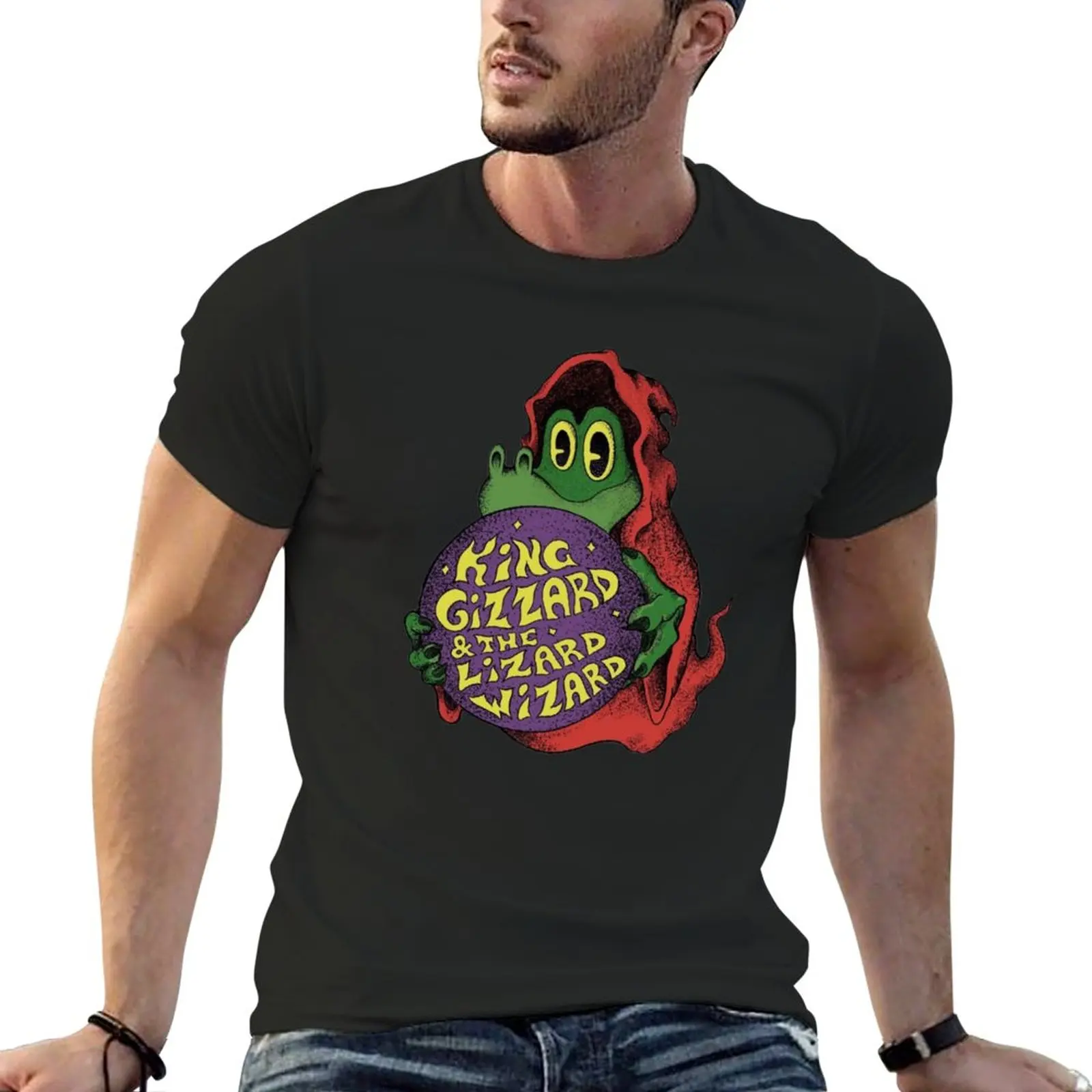 

Gizzard The King 01 T-Shirt Tee shirt plain t-shirt mens vintage t shirts