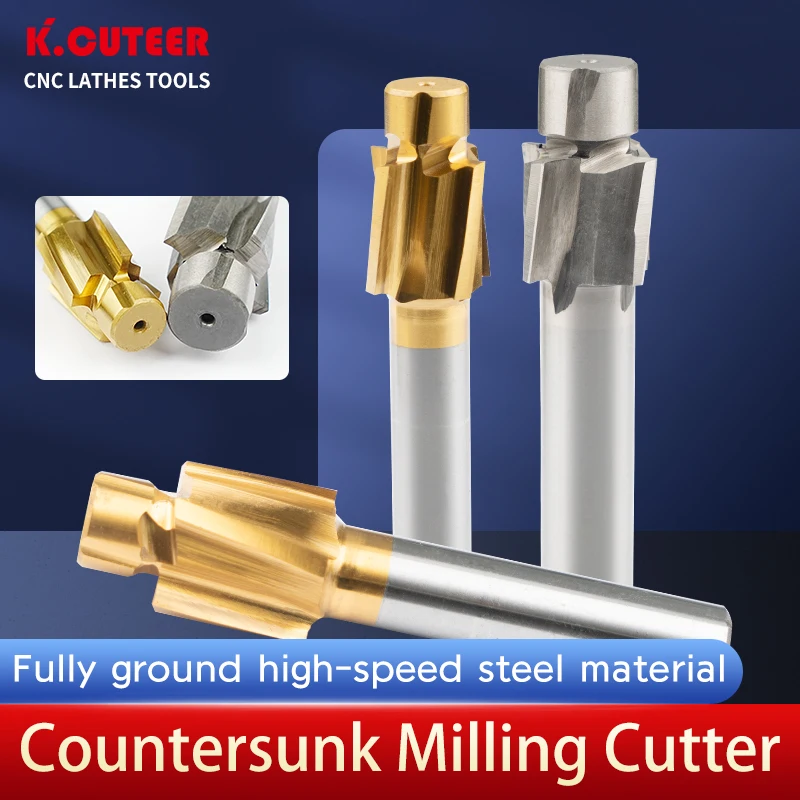 HSS Counterbore Milling Cutter M35/6542 With Cobalt Full Ground