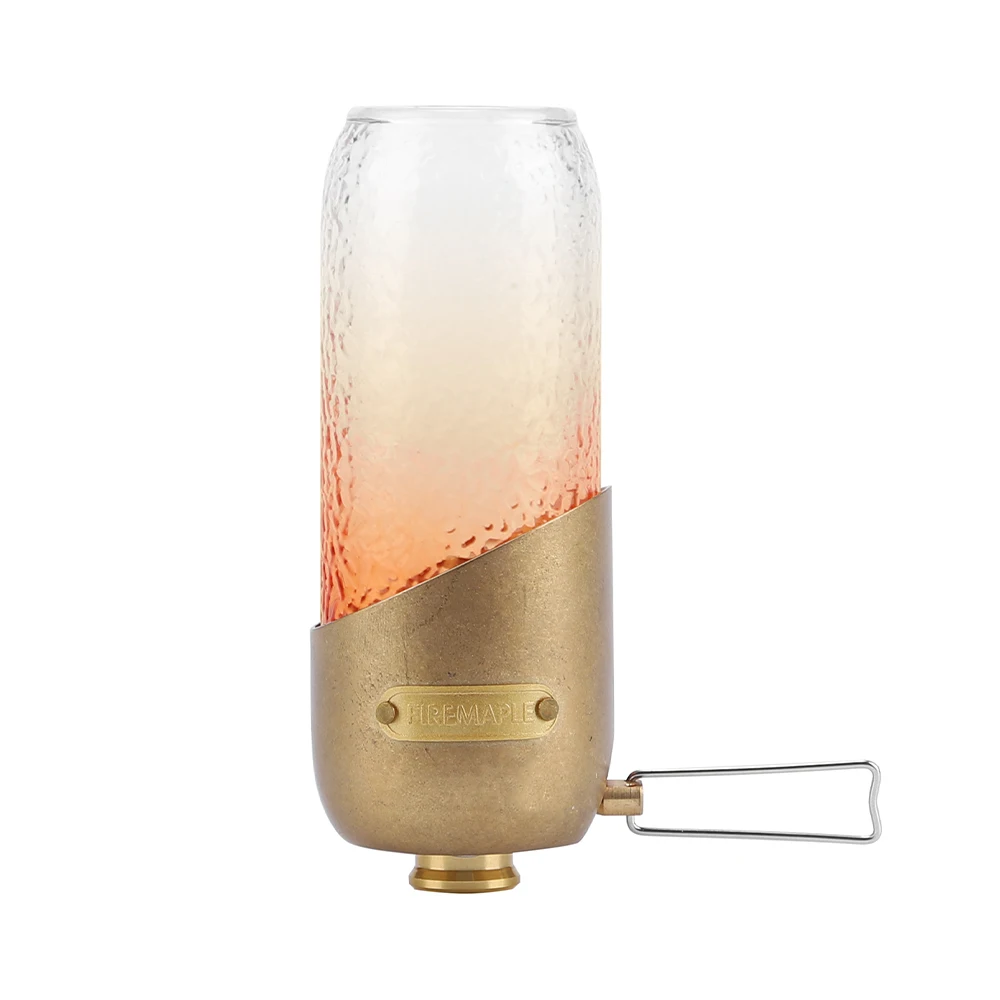 Fire Maple Orange Gas Lantern Outdoor Isobutane Fuel Lights For