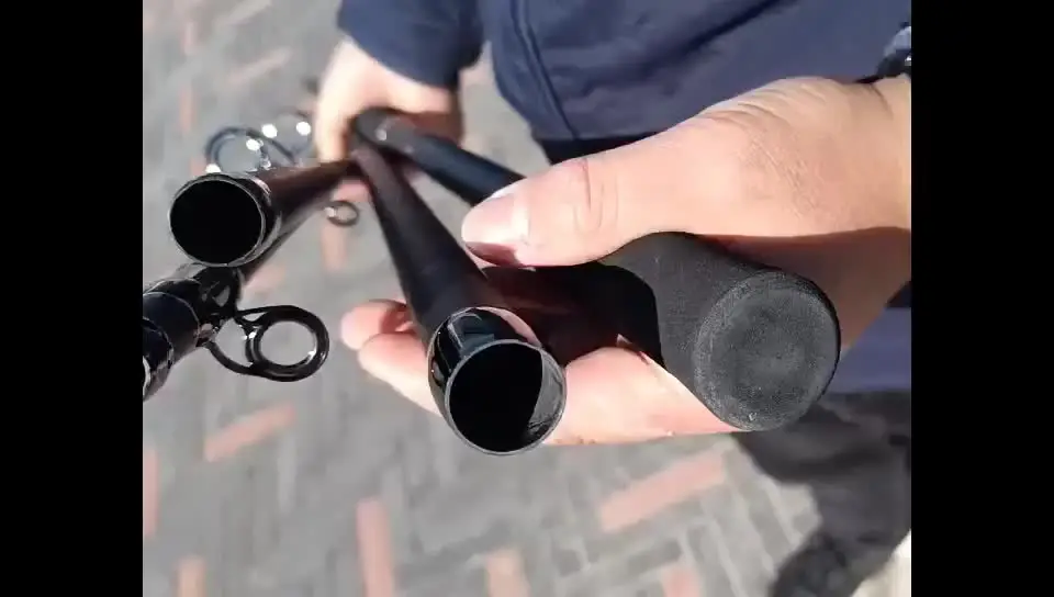 2.7m 3m 3.3m Carbon Quality Saltwater Surf Fishing Rod Fuji reel