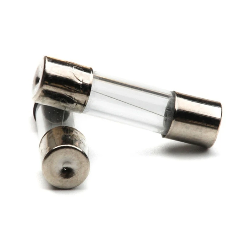 Fast-blow Glass Tube Fuses 5*20 Household Fuses Car Glass Tube Assorted Kit 5X20 Box Fusiveis 0.1A-30A 100Pcs