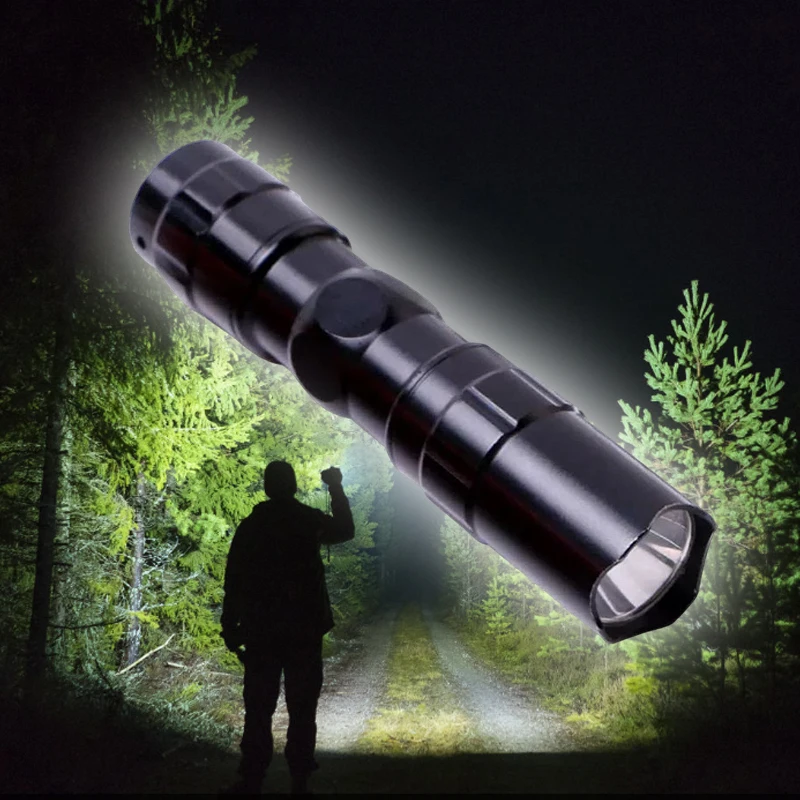 LED Flashlight 1Pc Portable Multi-Functional Flashlights For Outdoor Camping Fishing