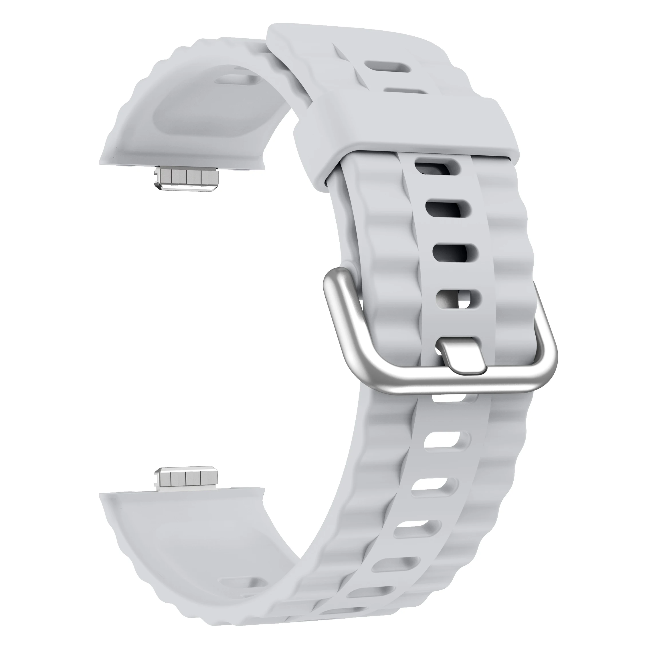 Silicone Sport Strap Replacement for Smartwatch Fitness Tracker