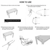 Creative Foot Hammock Portable Office Table Hanging Feetrest Pad Foldable Lazy Rest Foot Mat Universal Feet Pad Accessories 6