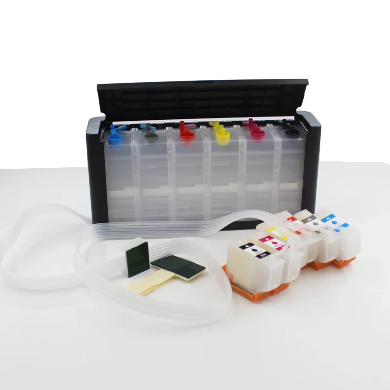 UP 378+478 312+314 칩이 없는 Epson XP-15000 XP-15010 XP-15080 XP15010 XP15080용 빈 CISS 잉크 공급 시스템