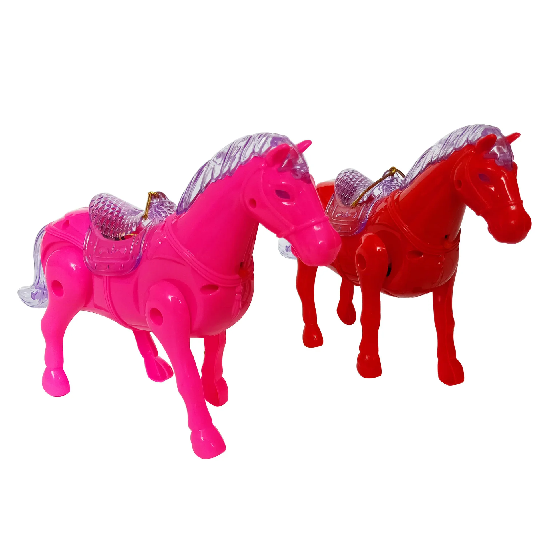 

Kids Electric Pull Rope Cartoon Cute Crawling Colorful Pony Toys Creative Fun Light-emitting With Music Electric Doll Kids Gifts