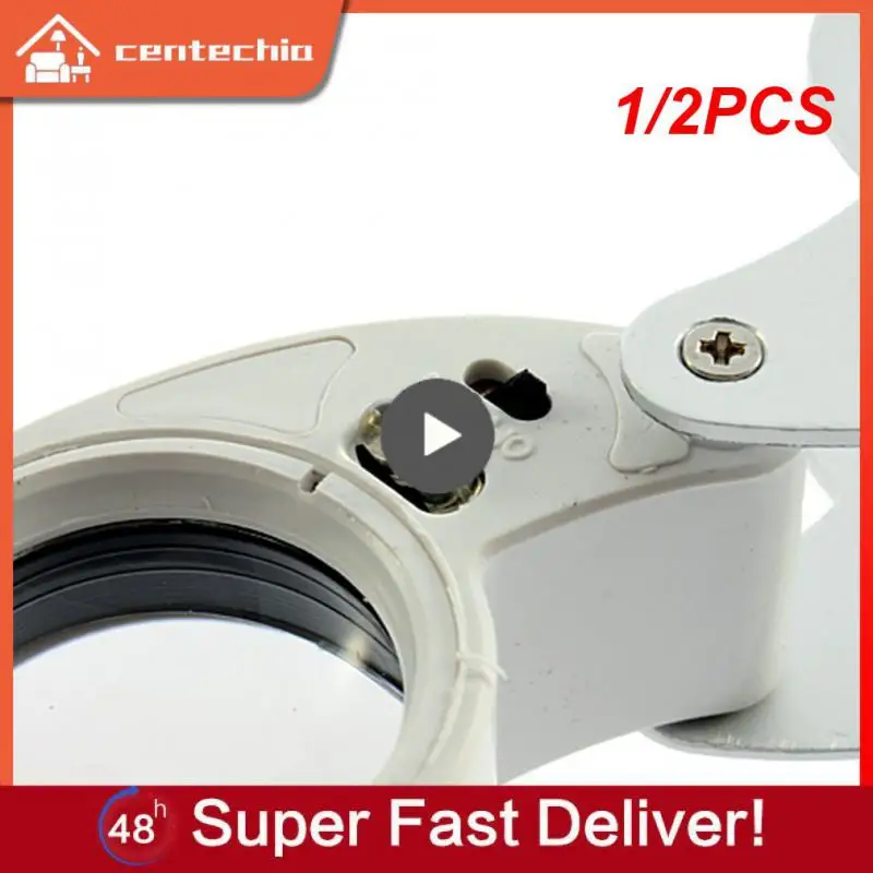 

1/2 шт., Складная лупа для ювелирных изделий