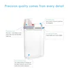 1 PCS Rice Storage Bin 2KG Portable Food Grain Storage Box Rice Storage Box Dispenser Sealed Tank with Measuring Cup 5