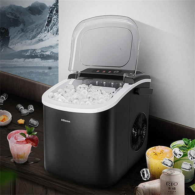 Buy Wholesale China Household Portable Mini Cube Ice Maker Machine Home Use  Ice Maker & Ice Maker,portable Ice Maker,home Use Ice Maker at USD 105