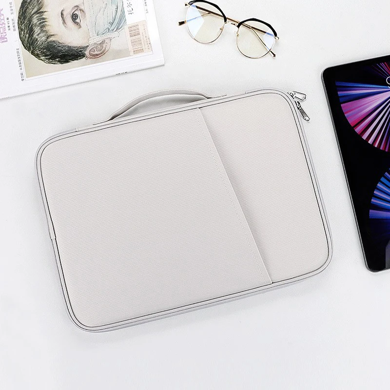 

Viviration Soft Shockproof 10.8-11inch Tablet Cover Case Netbook 12.9-13" Polyester Portable Handle Bag Laptop Pouch Funda Case