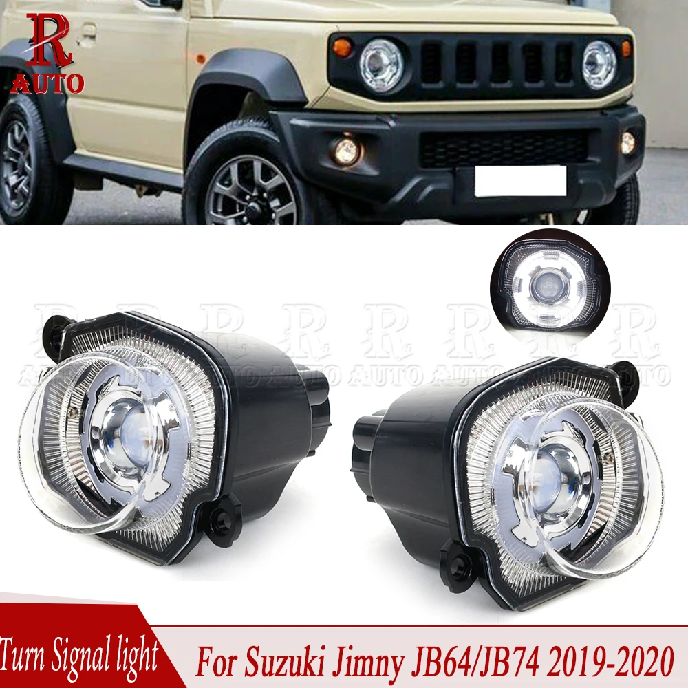 Clignotant LED blanc jaune, 1 paire, pour Suzuki Jimny JB64/JB74 R-AUTO –  2019, gauche droite, 2020 - AliExpress