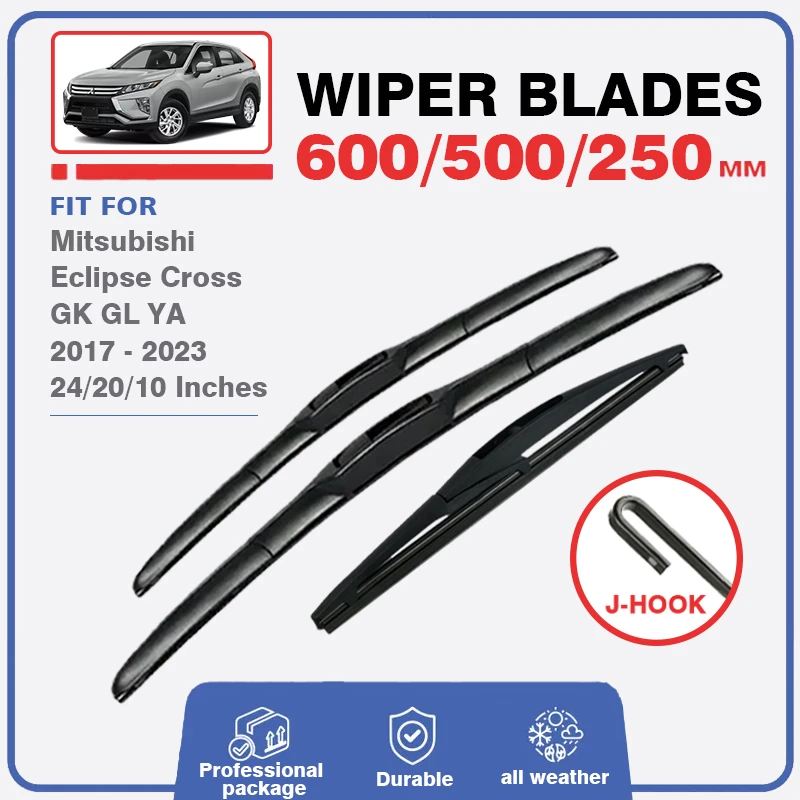Car Wiper Blades For Mitsubishi Eclipse Cross GK GL YA 2017 2023