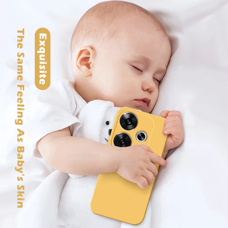 Luxury Liquid Silicone Shockproof Soft Phone Case - Elegant Design