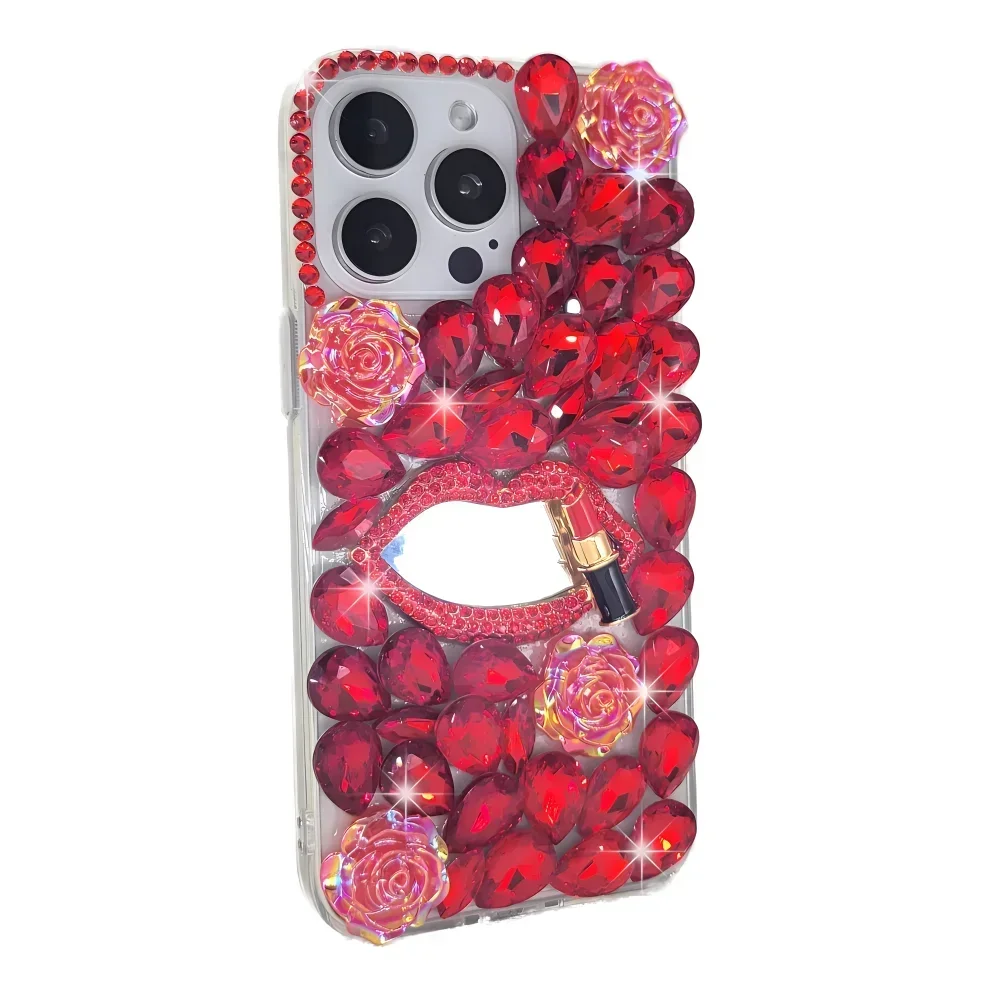 Rhinestone Cases for Samsung Galaxy S24 S23 S22 S21 S20 S10 S9 Ultra Plus FE Case Diamond Phone Cover for Galaxy S24 Ultra Case
