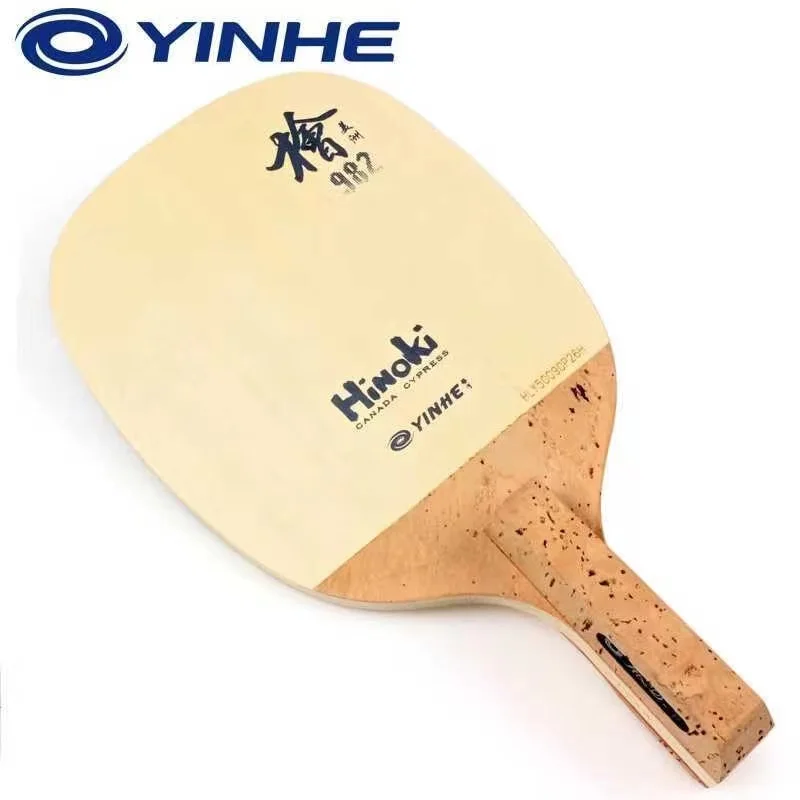 

YINHE 982 JS Ping Pong Bat (1 Ply SOLID Hinoki) YINHE Table Tennis Blade / Racket Cypress Japanese Penhold /Paddle