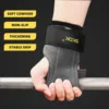 Cowhide Gym Gloves Grips Anti-Skid Leather Gymnastics Guard Palm Protectors Pull Up Horizontal Bar Weight Lifting Guantes Gym 1