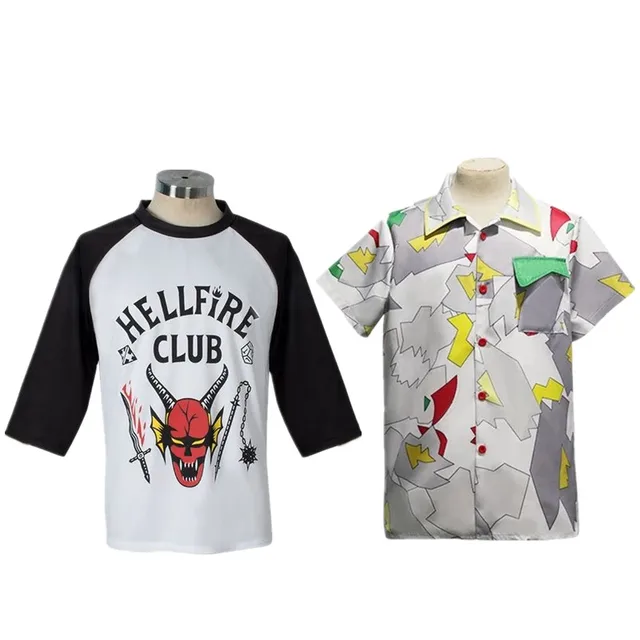 Stranger Things Dustin Hellfire Club T-shirt for kids 6