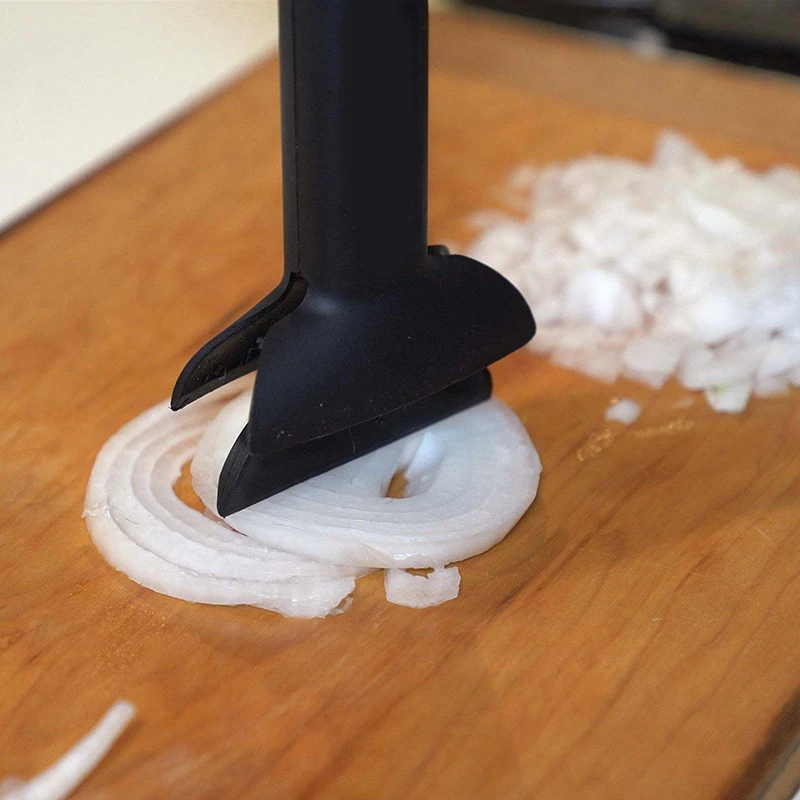 Kitchen Meat Chopper Ground Beef Masher Utensil Heat Resistant Non-Stick Hamburger Chopped Potato Masher Tool Kitchen Gadgets