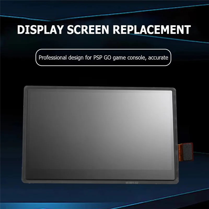 HOTA72T PSP GO 호스트 게임 화면 교체용 LCD 디스플레이 부품 컨트롤러 화면용 게임 액세서리