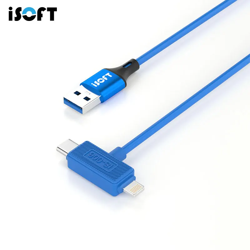 ISOFT IS-006 V2.0 듀얼 인터페이스 데이터 복구 케이블 아이폰 플래싱 및 전송용 빠른 시작 DFU 퍼플 스크린 수리