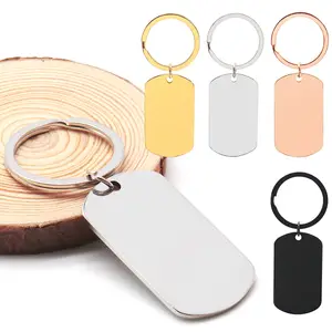 25 Pack Aluminum Blank Dog Tags For Laser-Engraving With 24 Inches Of  Stainless Steel Ball Chain - AliExpress